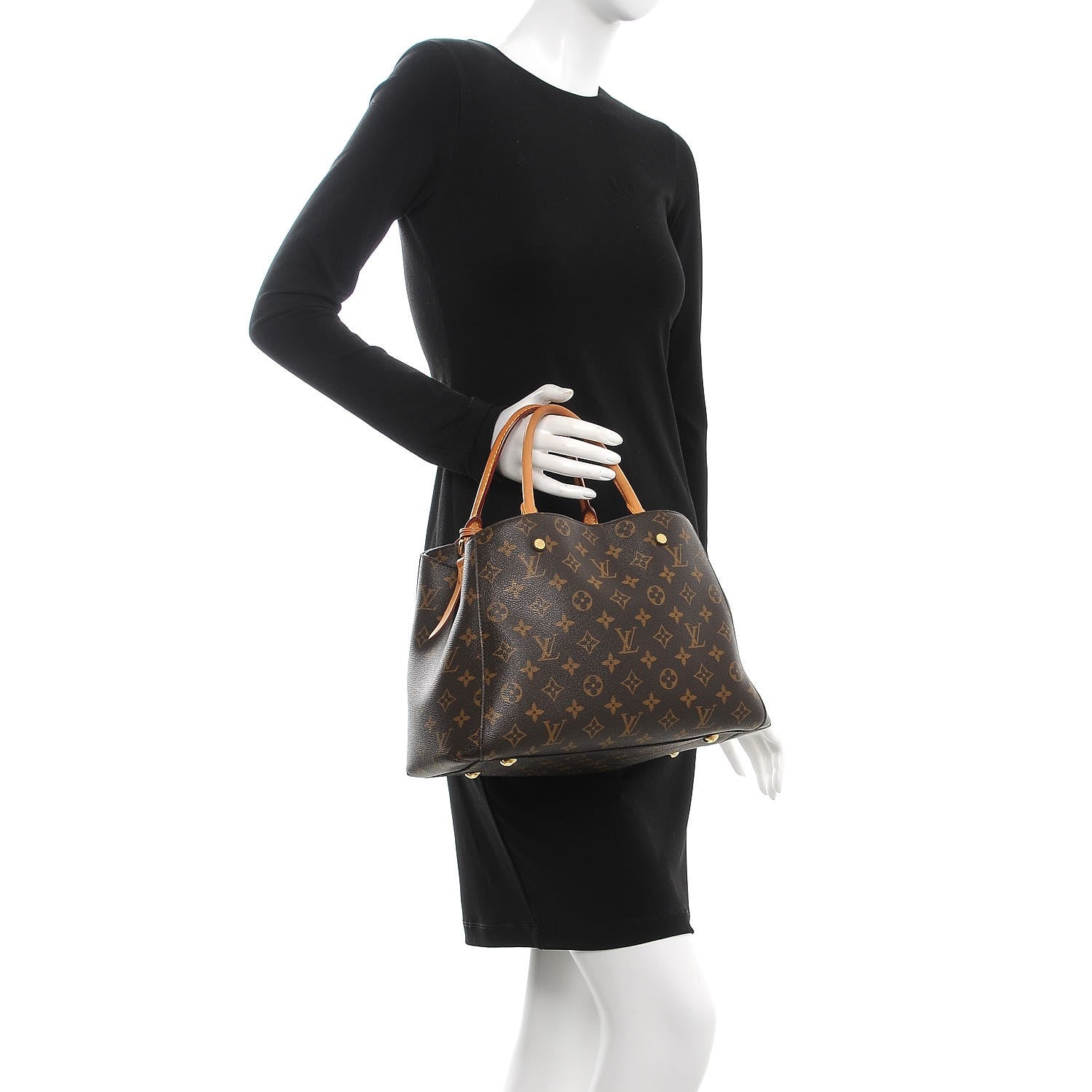 Louis Vuitton Monogram Montaigne MM 3 of 12
