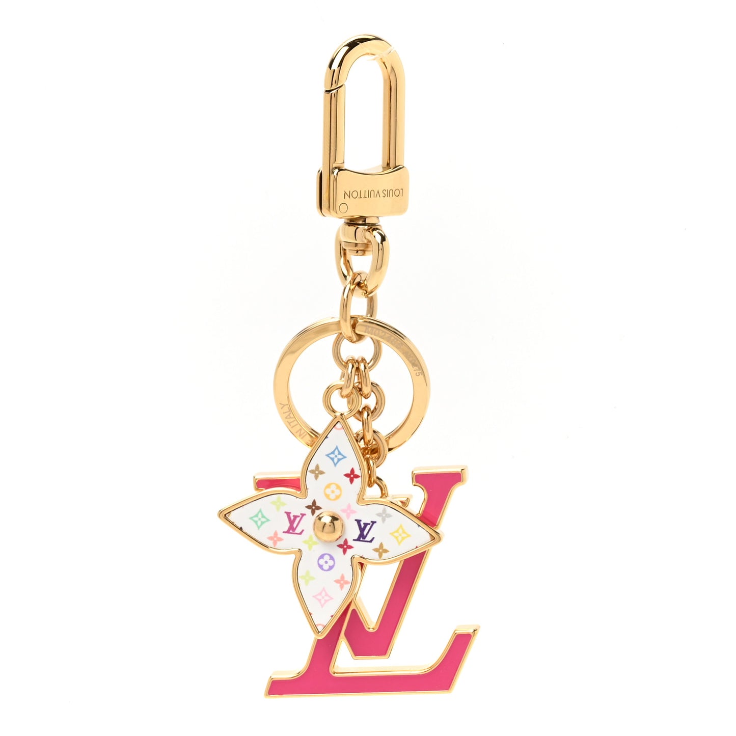 LV X TM Iconic Bag Charm Key Holder Multicolor