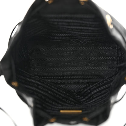 Prada Re-Nylon Saffiano Mini Re-Edition 1978 Bucket Bag Black 5 of 10
