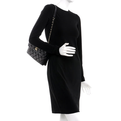 Chanel Lambskin Quilted Medium Trendy CC Flap Black 2 of 10
