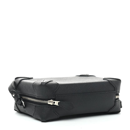 Hermes Epsom Mini Pochette Maxibox Black 4 of 6