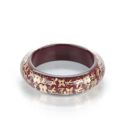 Louis Vuitton Resin Swarovski Medium Inclusion Bracelet GM Violine 3 of 4