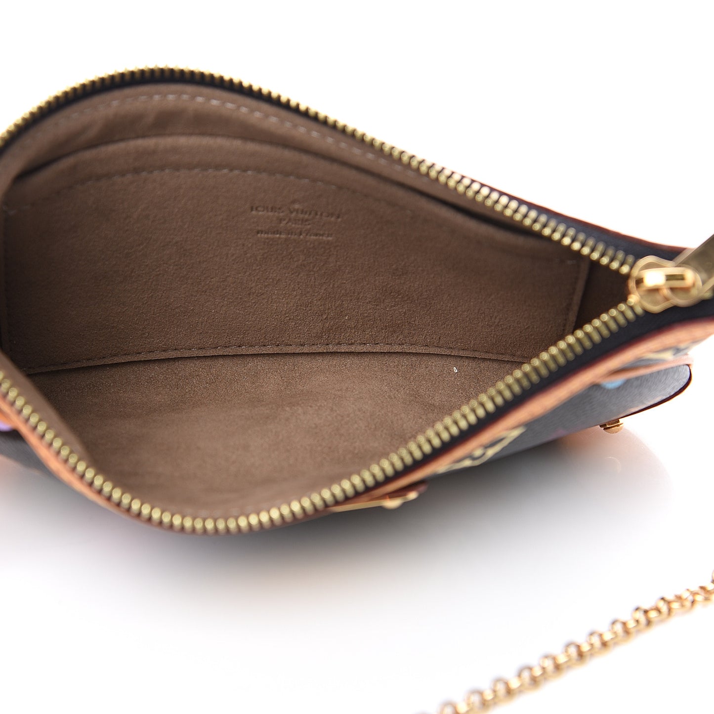 Monogram Multicolor Pochette Milla MM Black