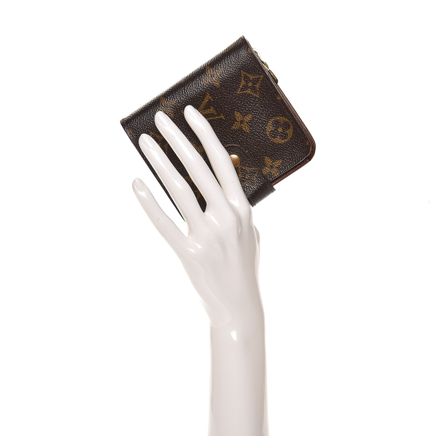 Louis Vuitton Monogram Compact Zippe Zipped Wallet 2 of 10