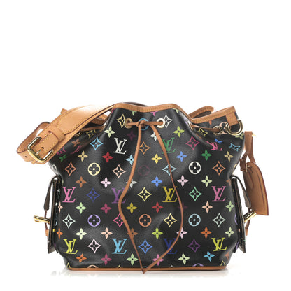 Louis Vuitton Monogram Multicolor Petit Noe Black 1 of 16