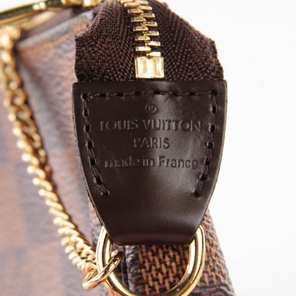 Louis Vuitton Damier Ebene Mini Pochette Accessories 8 of 9