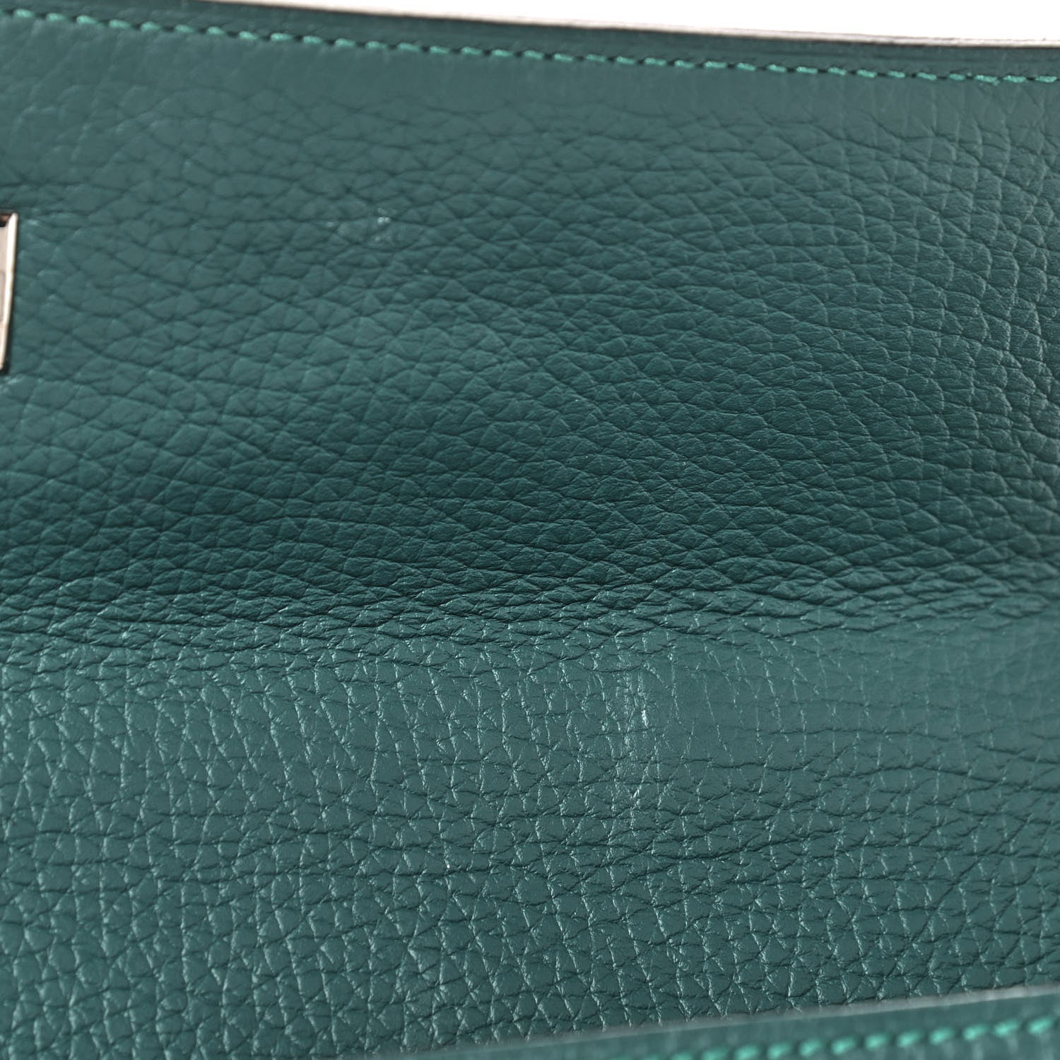 Hermes Taurillon Clemence Kelly Retourne 32 Malachite 10 of 10