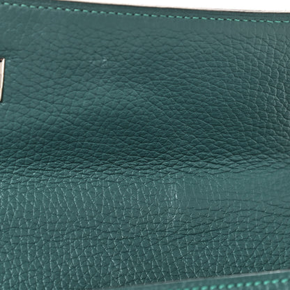 Hermes Taurillon Clemence Kelly Retourne 32 Malachite 10 of 10