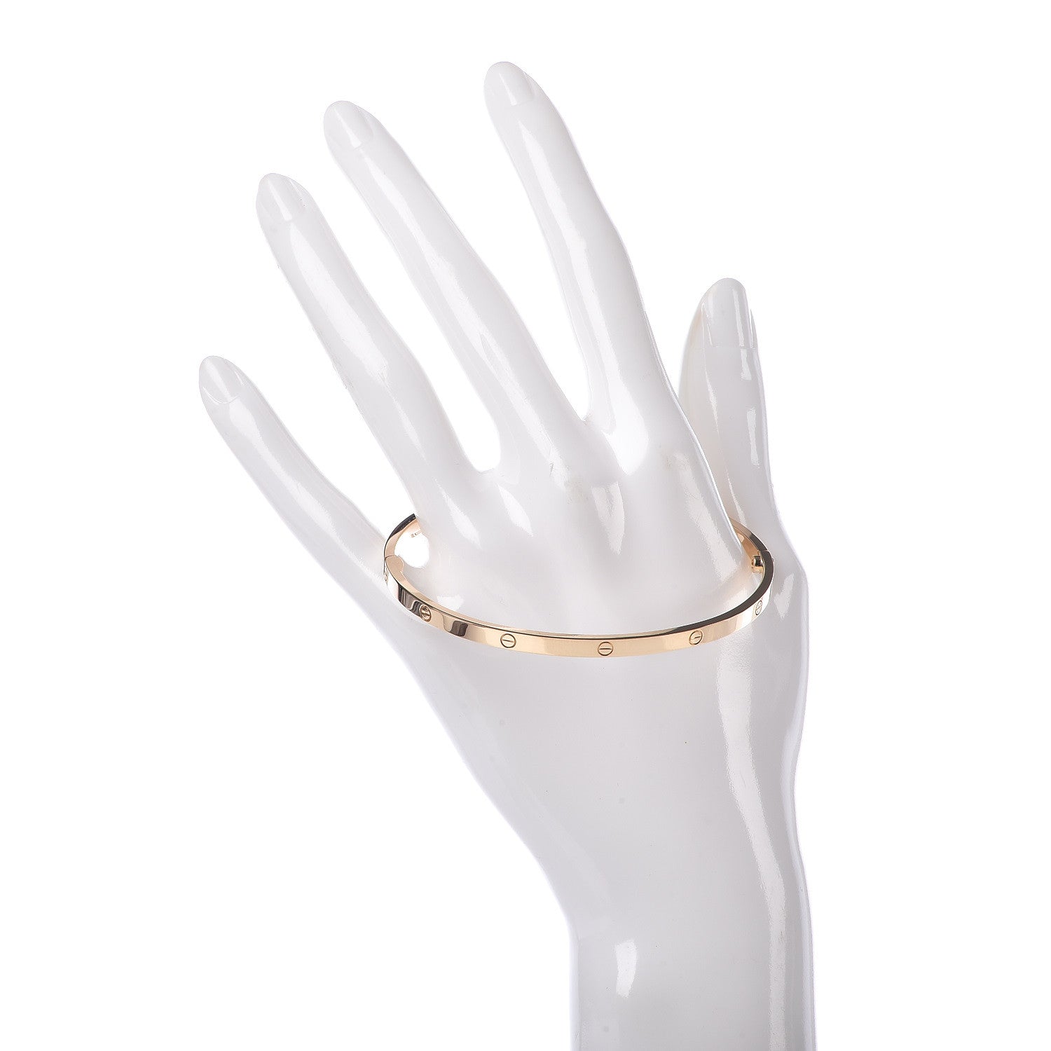 Cartier 18K Yellow Gold Small LOVE Bracelet 20 2 of 6