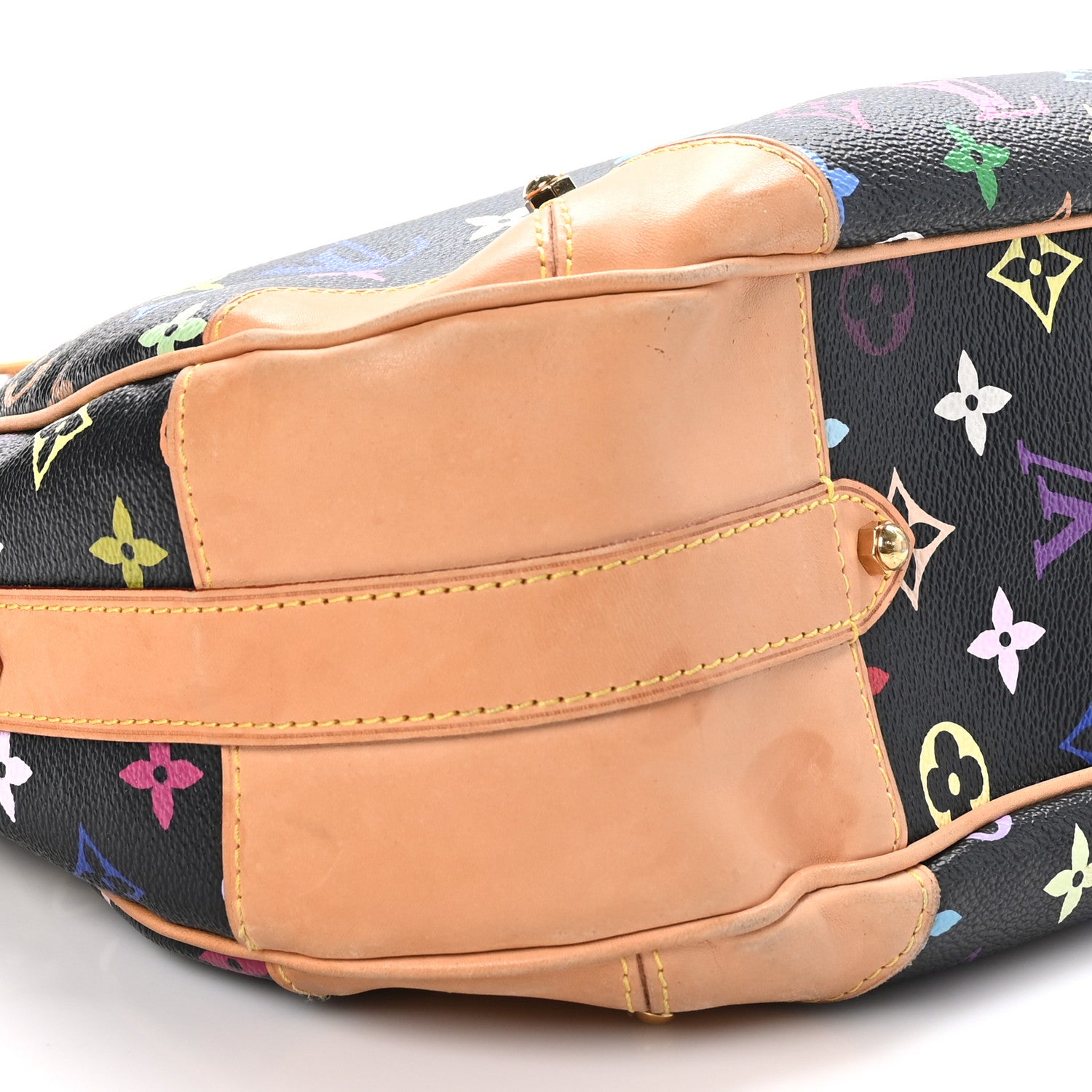 Louis Vuitton Monogram Multicolor Greta Black 8 of 9