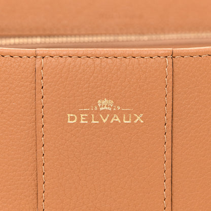 Delvaux Grained Calfskin MM Brillant Satchel Natural 7 of 14