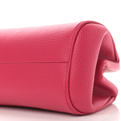 Salvatore Ferragamo Calfskin Small Gancini Crossbody Pink 9 of 10