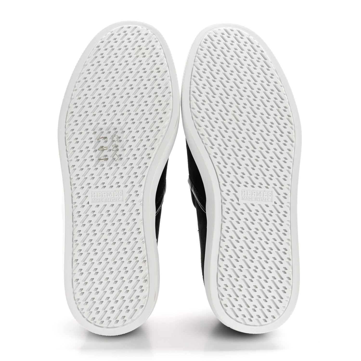 Hermes Suede Goatskin Nappa Jour Loafers 35 Black 5 of 9