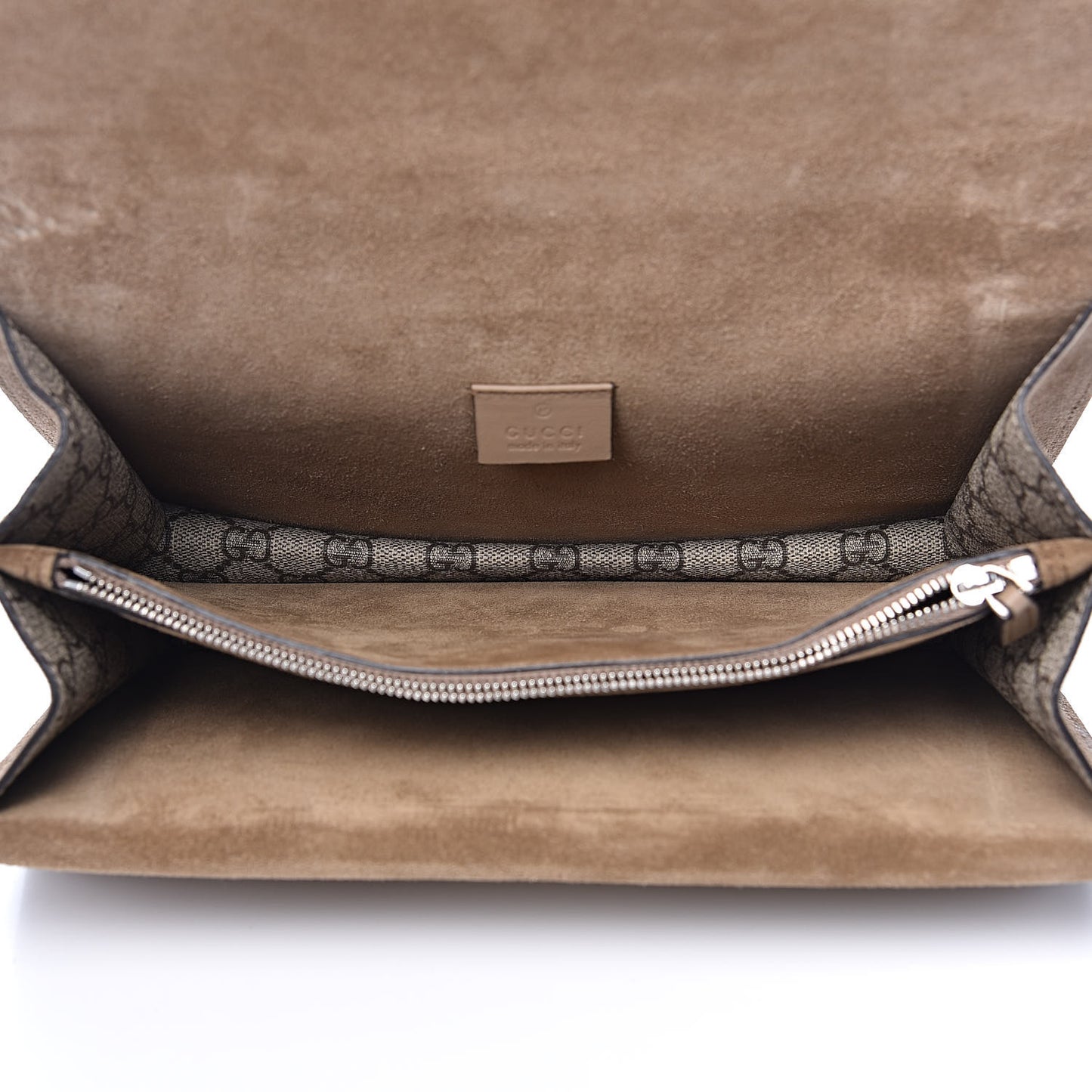 GG Supreme Monogram Small Dionysus Shoulder Bag Taupe