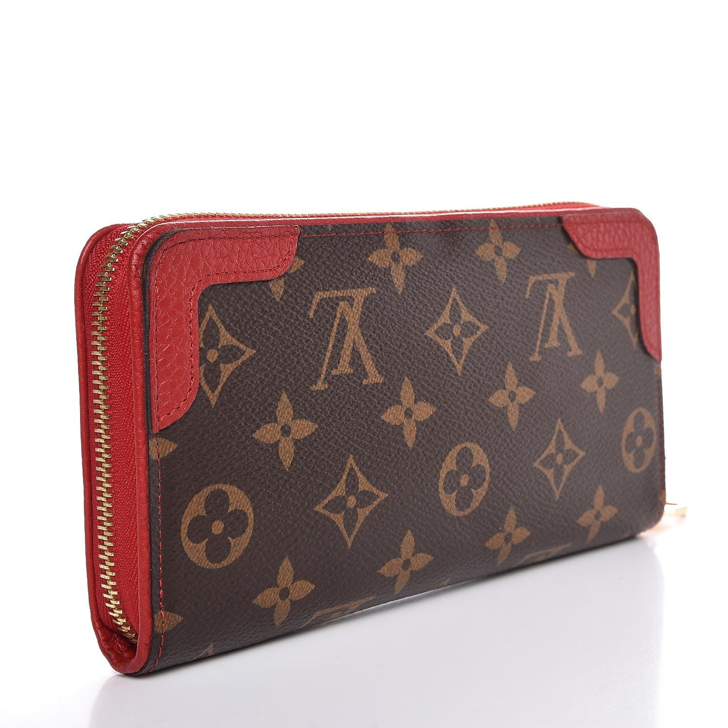 Monogram Retiro Zippy Wallet Cherry