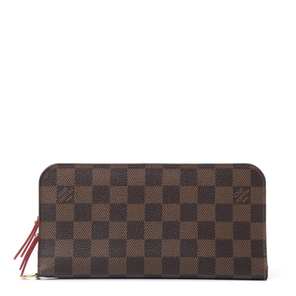 Louis Vuitton Damier Ebene Insolite Wallet Red 1 of 9