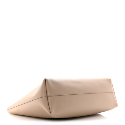 Saint Laurent Calfskin Large Shopping Tote Dark Beige 5 of 12