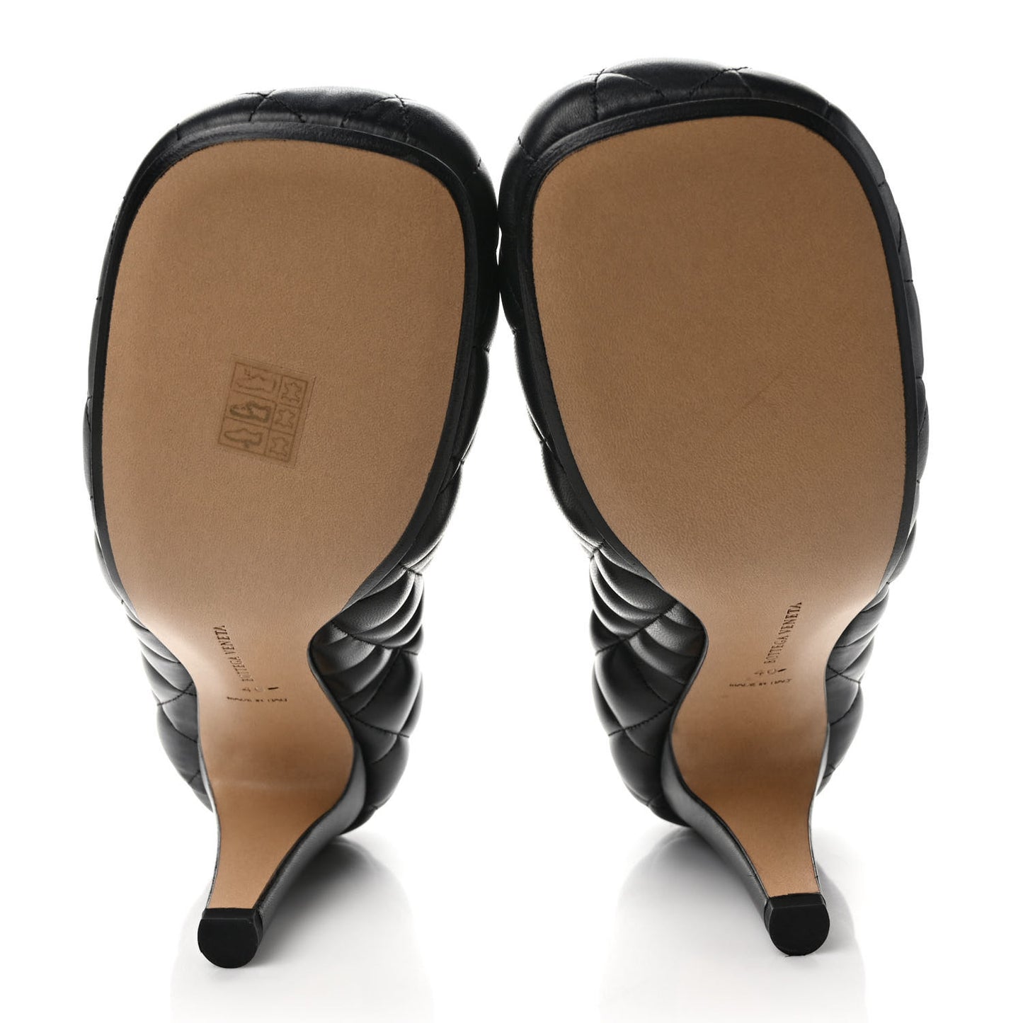 Nappa Matelasse Padded Dream Pumps 40 Black
