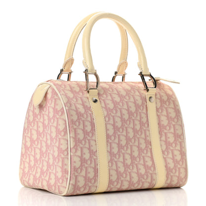 Christian Dior Monogram Boston Pink 3 of 11
