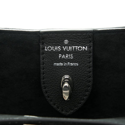 Louis Vuitton Calfskin Lockme Cabas Black 7 of 8