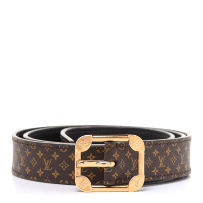 Louis Vuitton Monogram 25mm LV Malletier Belt 80 32 1 of 6