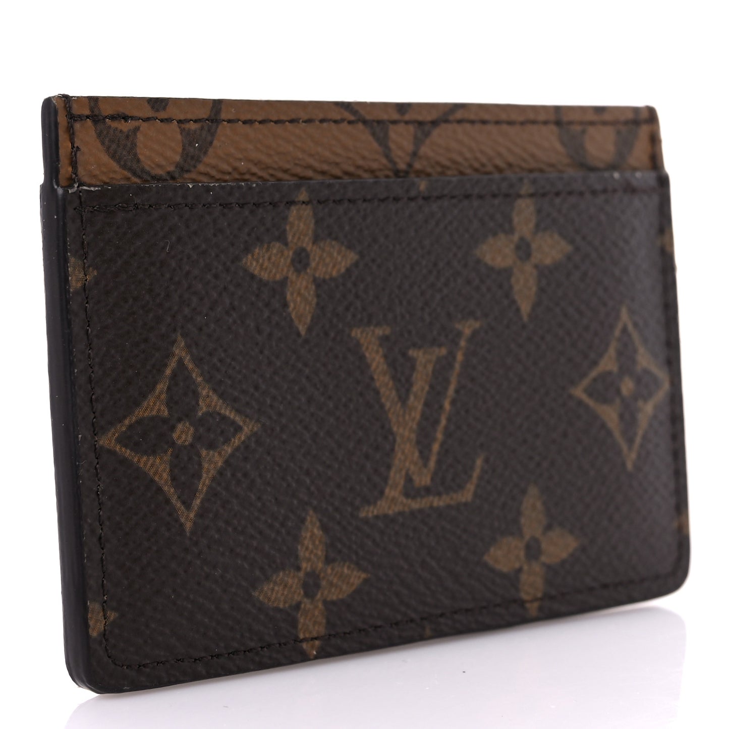 Reverse Monogram Card Holder