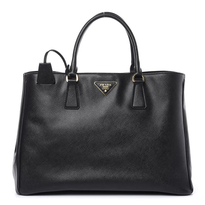 Prada Saffiano Lux Large Tote Black 1 of 10