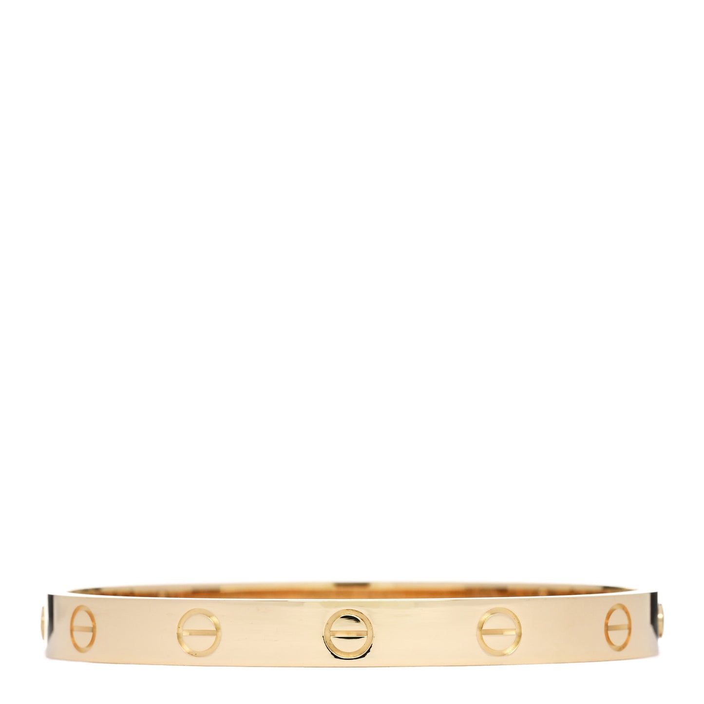 18K Yellow Gold Love Bracelet 16