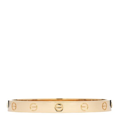 Cartier 18K Yellow Gold Love Bracelet 16 1 of 9