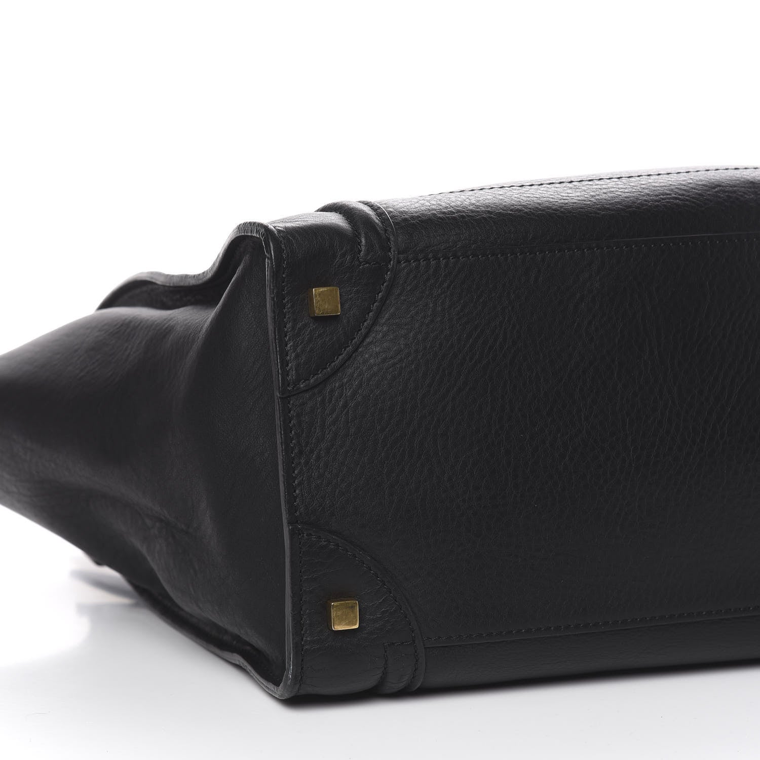 Celine Supple Calfskin Mini Luggage Black 8 of 9