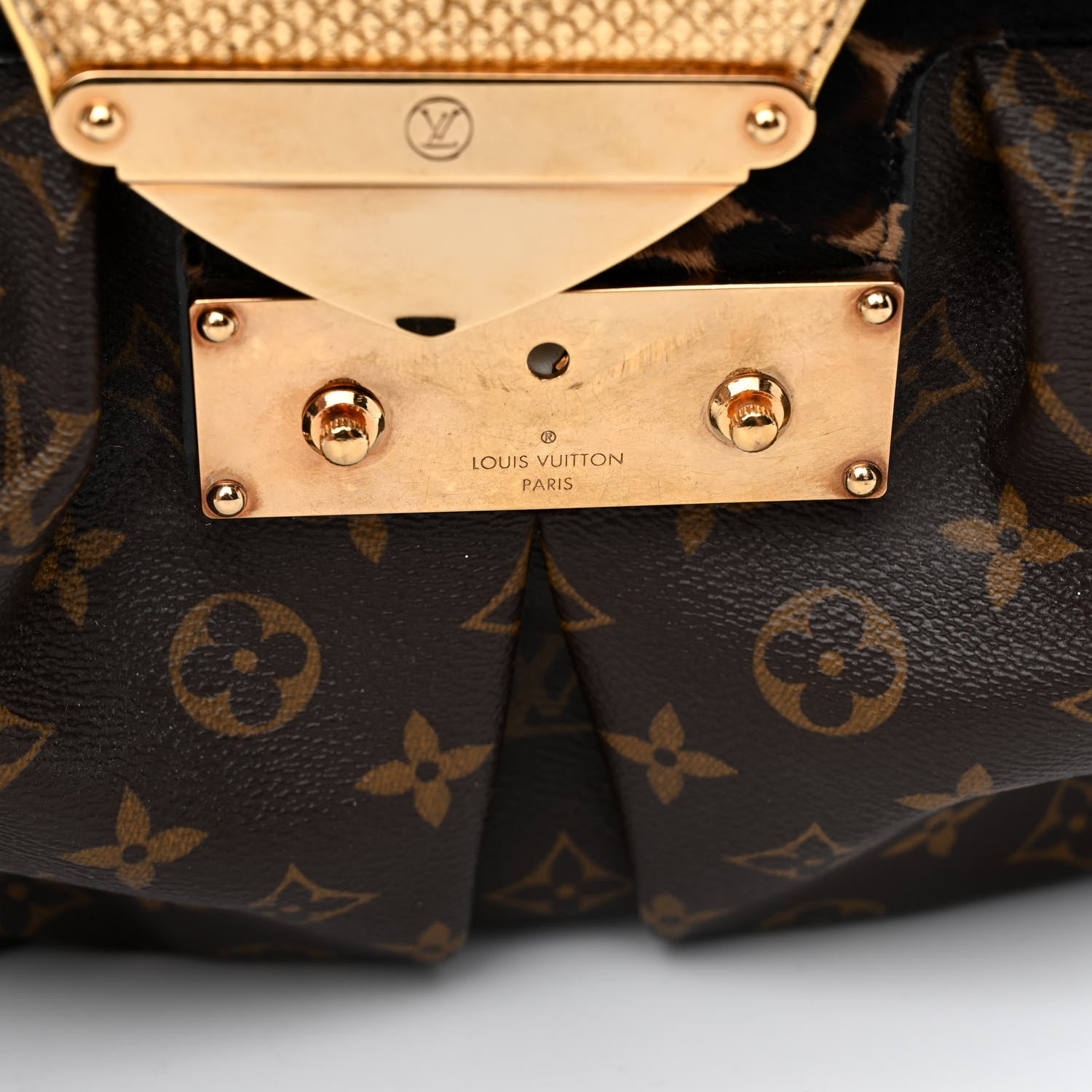Louis Vuitton Monogram Leopard Polly 9 of 15