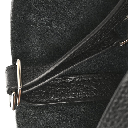 Hermes Taurillon Clemence Picotin Lock 22 MM Black 6 of 11