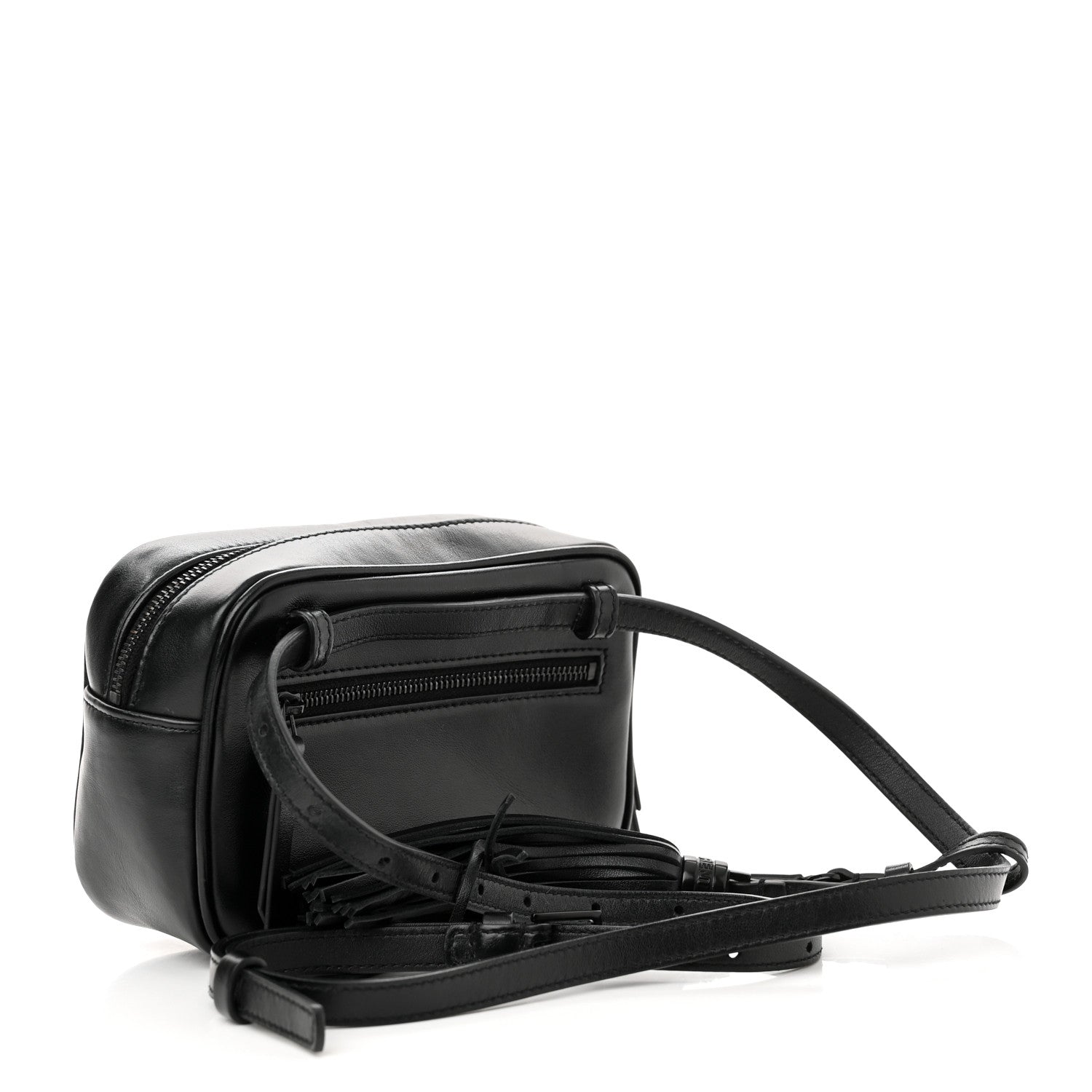 Saint Laurent Calfskin Matelasse Monogram Lou Belt Bag Black 3 of 11