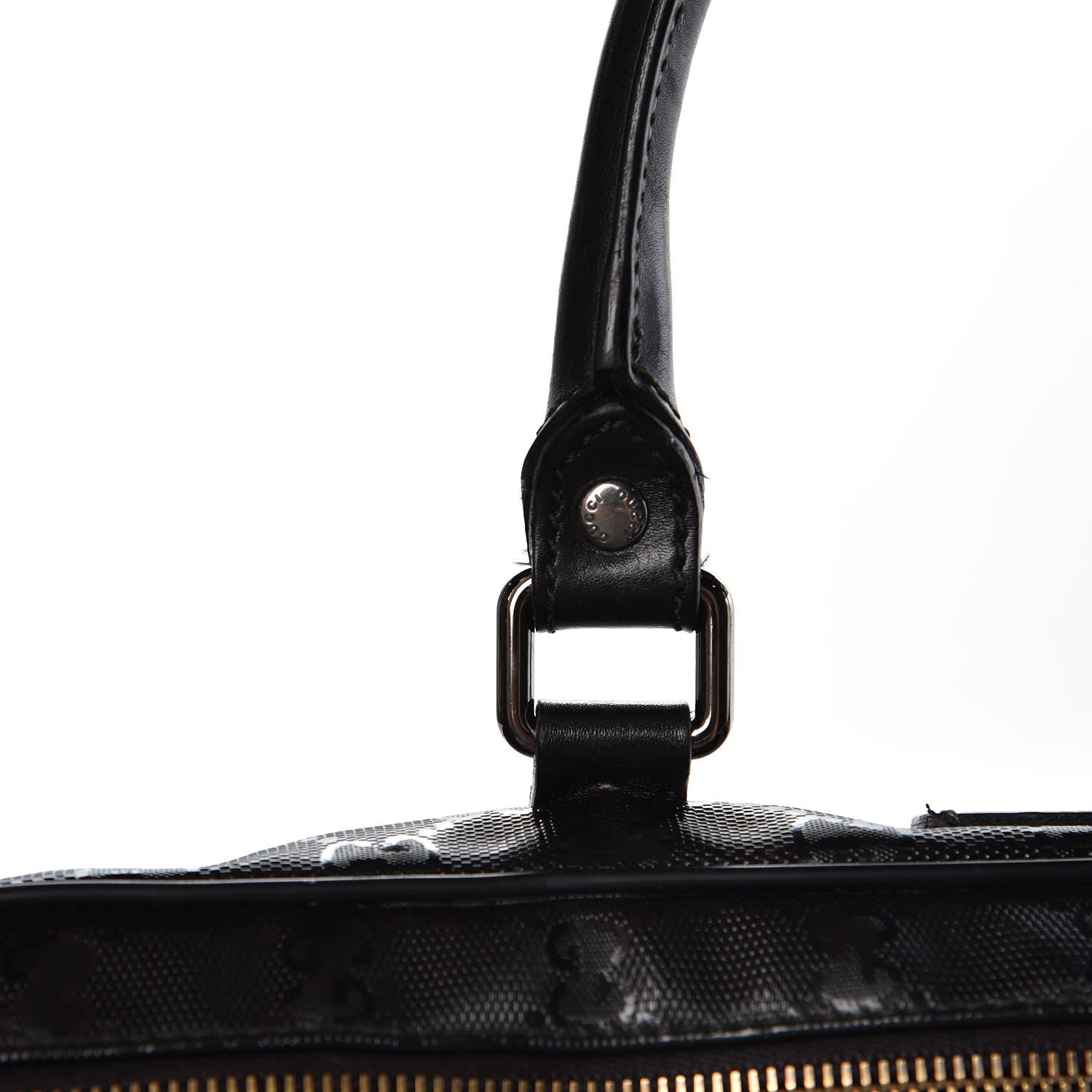 Gucci Imprime Monogram Medium Briefcase Black 16 of 18