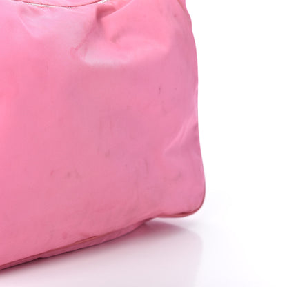 Prada Tessuto Nylon Shoulder Bag Begonia 10 of 11