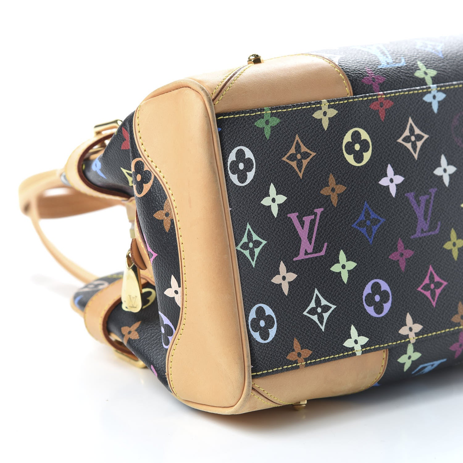 Louis Vuitton Monogram Multicolor Claudia Black 7 of 10