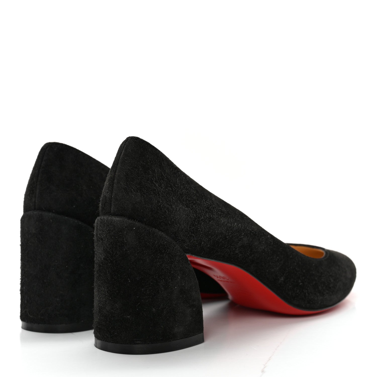 Christian Louboutin Veau Velours Miss Sab 55 Pumps 36.5 Black 4 of 12