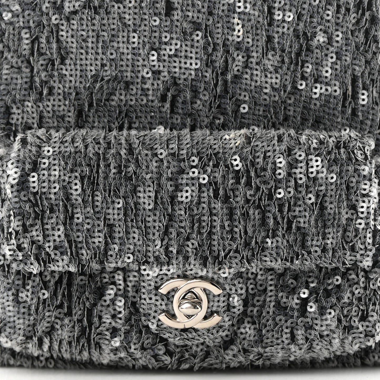Sequin Waterfall Backpack Grey