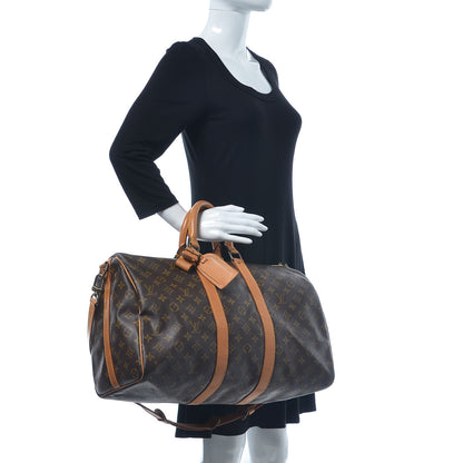 Louis Vuitton Monogram Keepall Bandouliere 45 2 of 17