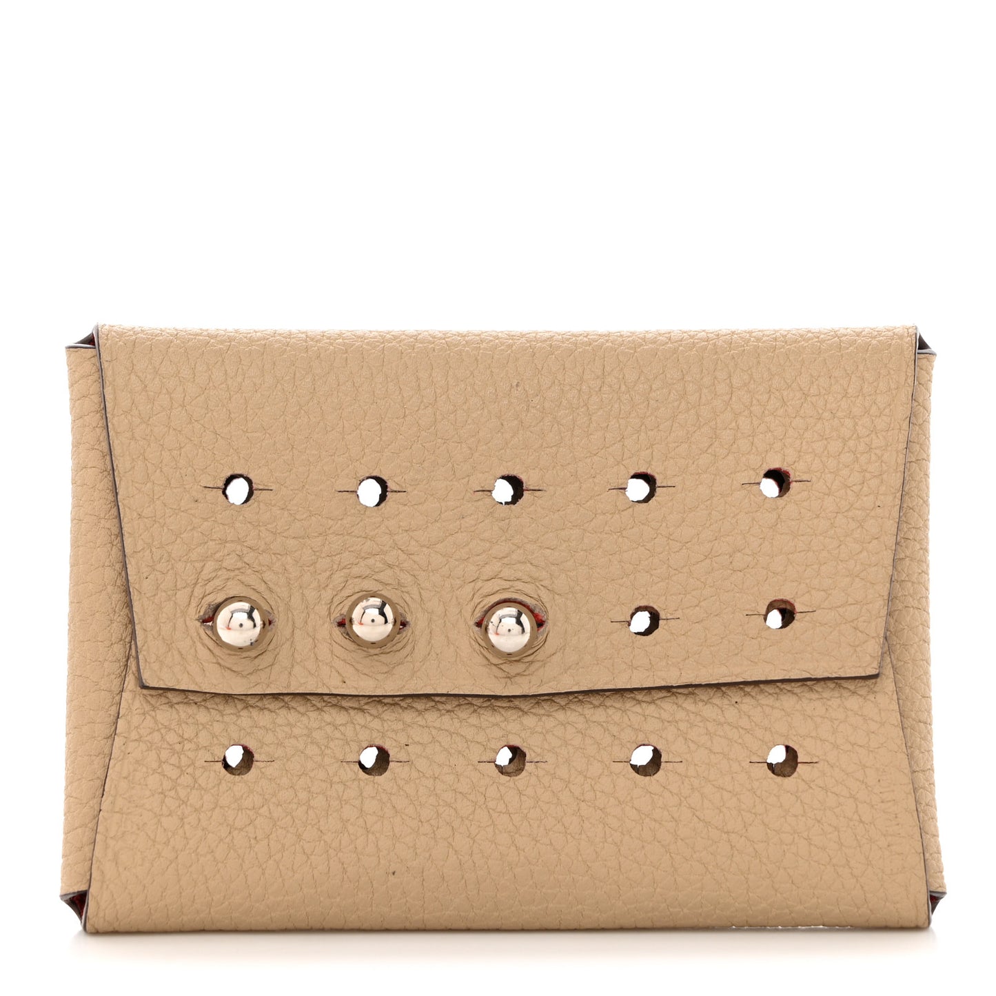 Calfskin Petit H Change Purse Multicolor