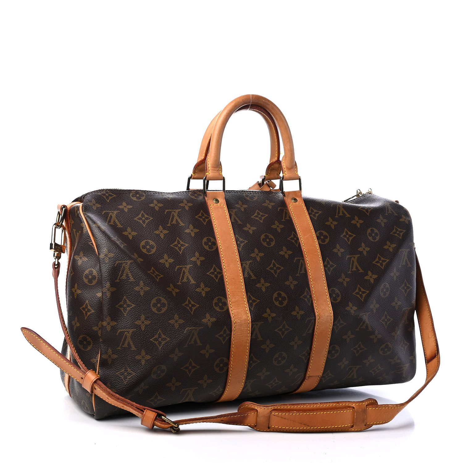 Louis Vuitton Monogram Keepall Bandouliere 45 3 of 11