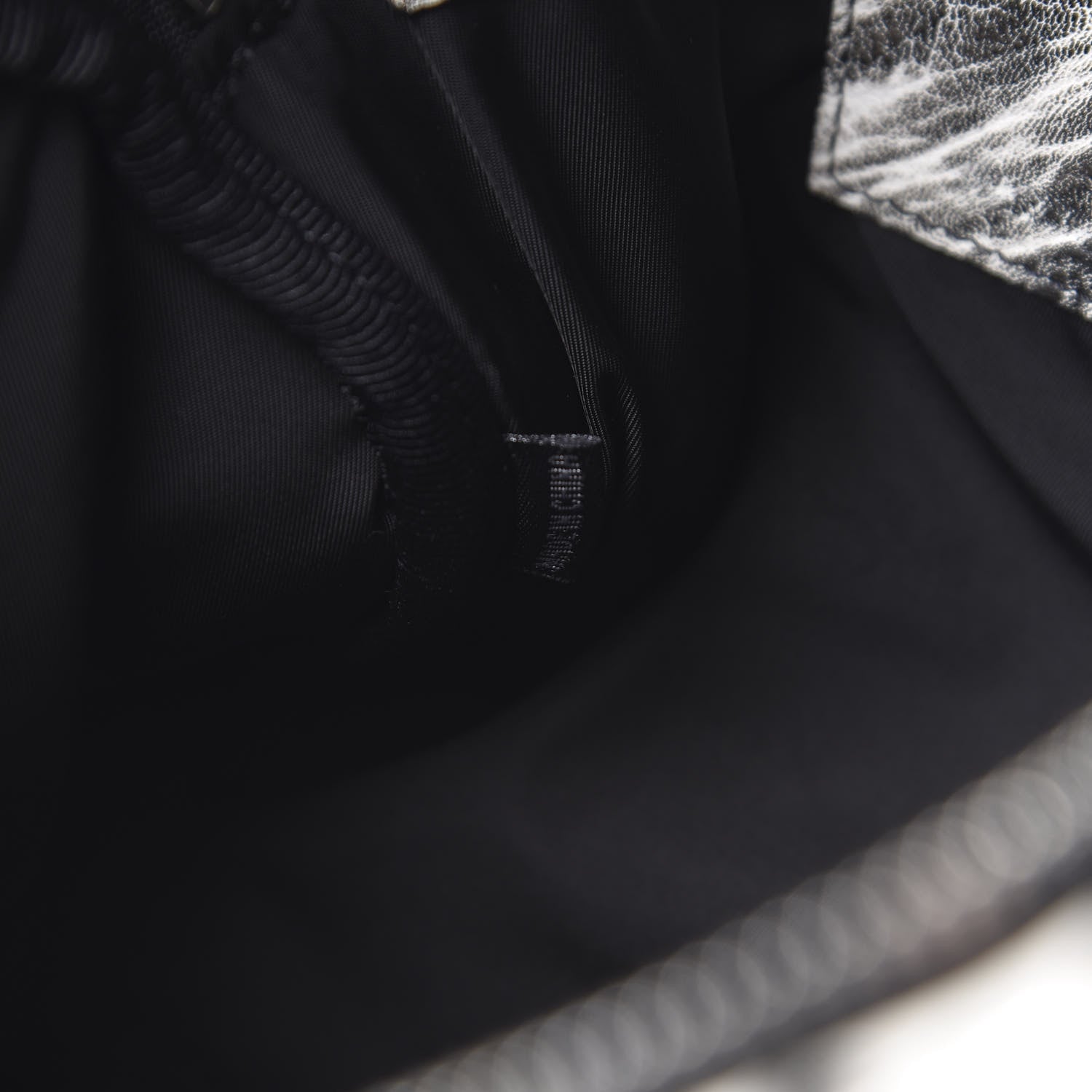 Alexander Wang Pebbled Lambskin Rockie Black White Rhodium Hardware 8 of 11