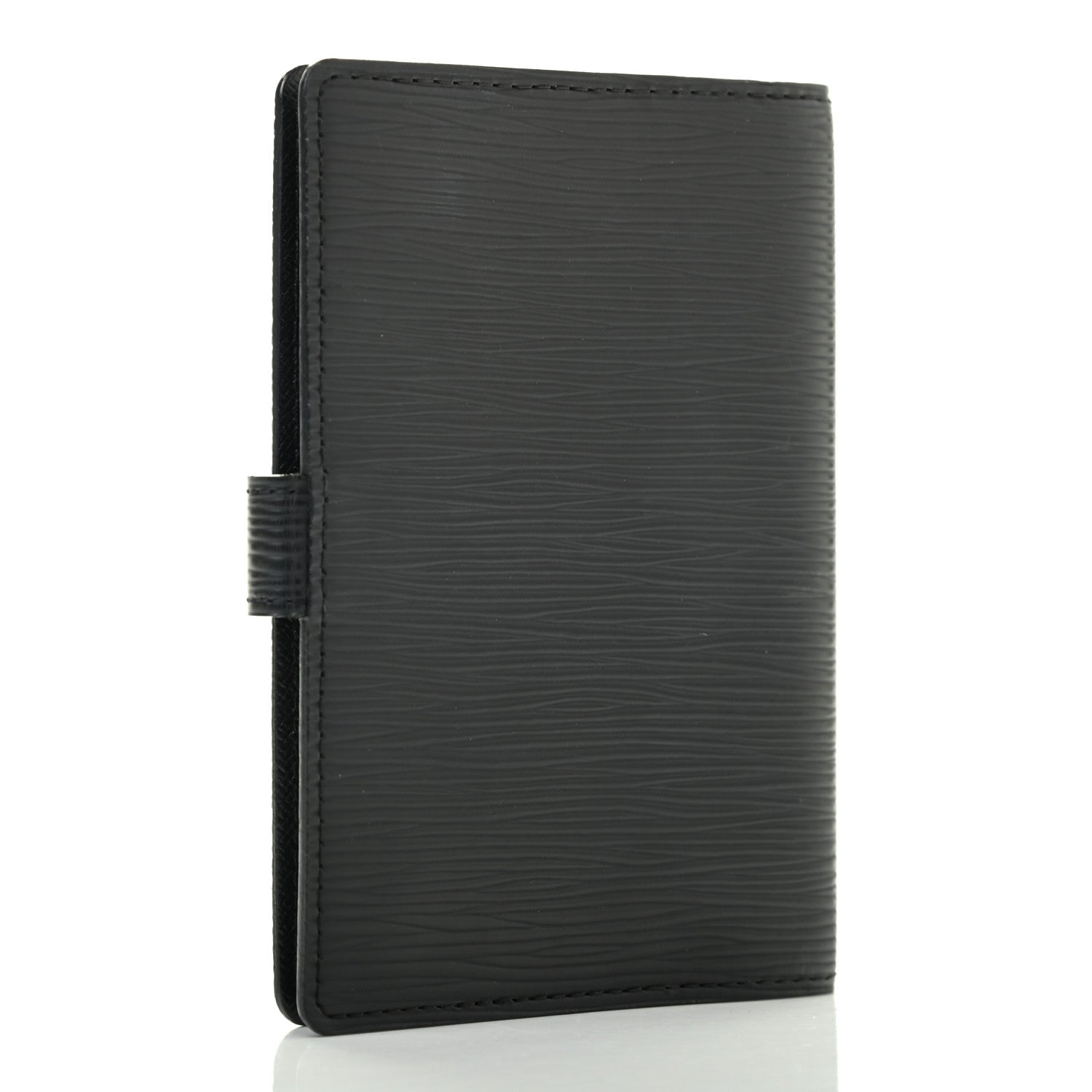 Louis Vuitton Epi Small Ring Agenda Cover Black 3 of 7