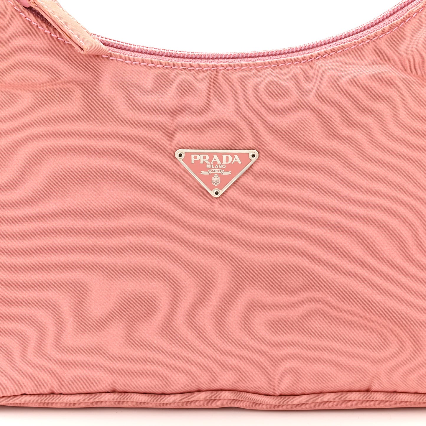 Tessuto Nylon Sport Shoulder Bag Light Pink