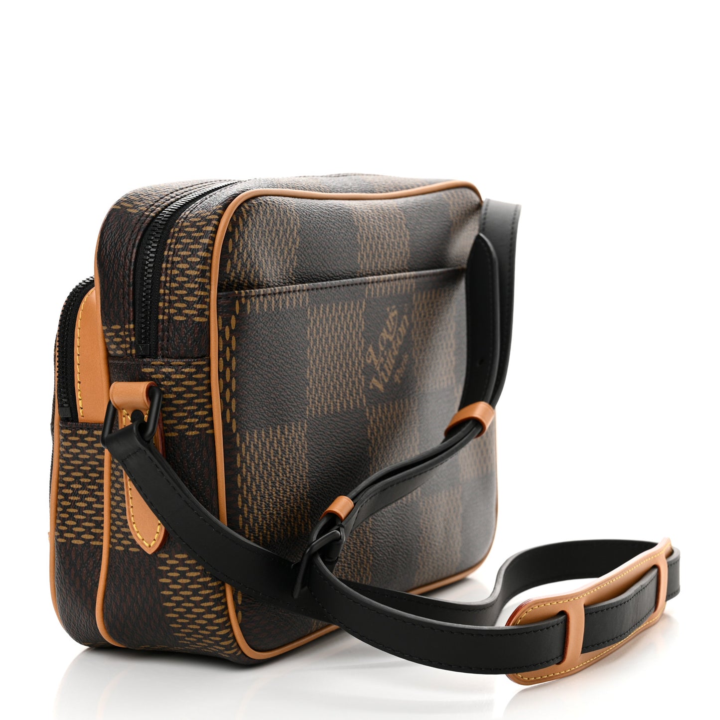 x NIGO Giant Damier Ebene Monogram Nil Messenger