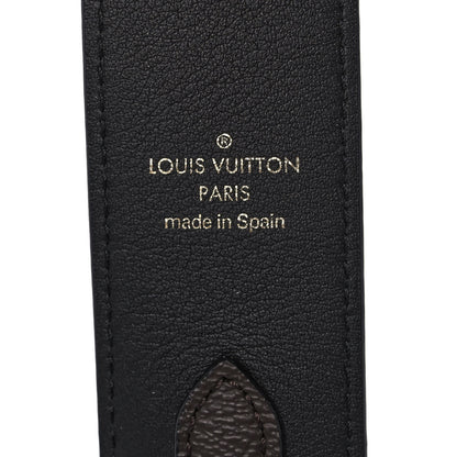 Louis Vuitton Monogram Bandouliere Shoulder Strap Black 3 of 5