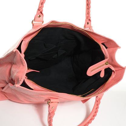 Balenciaga Agneau Giant 12 Gold Hardware Monday Rose Azalee 5 of 11