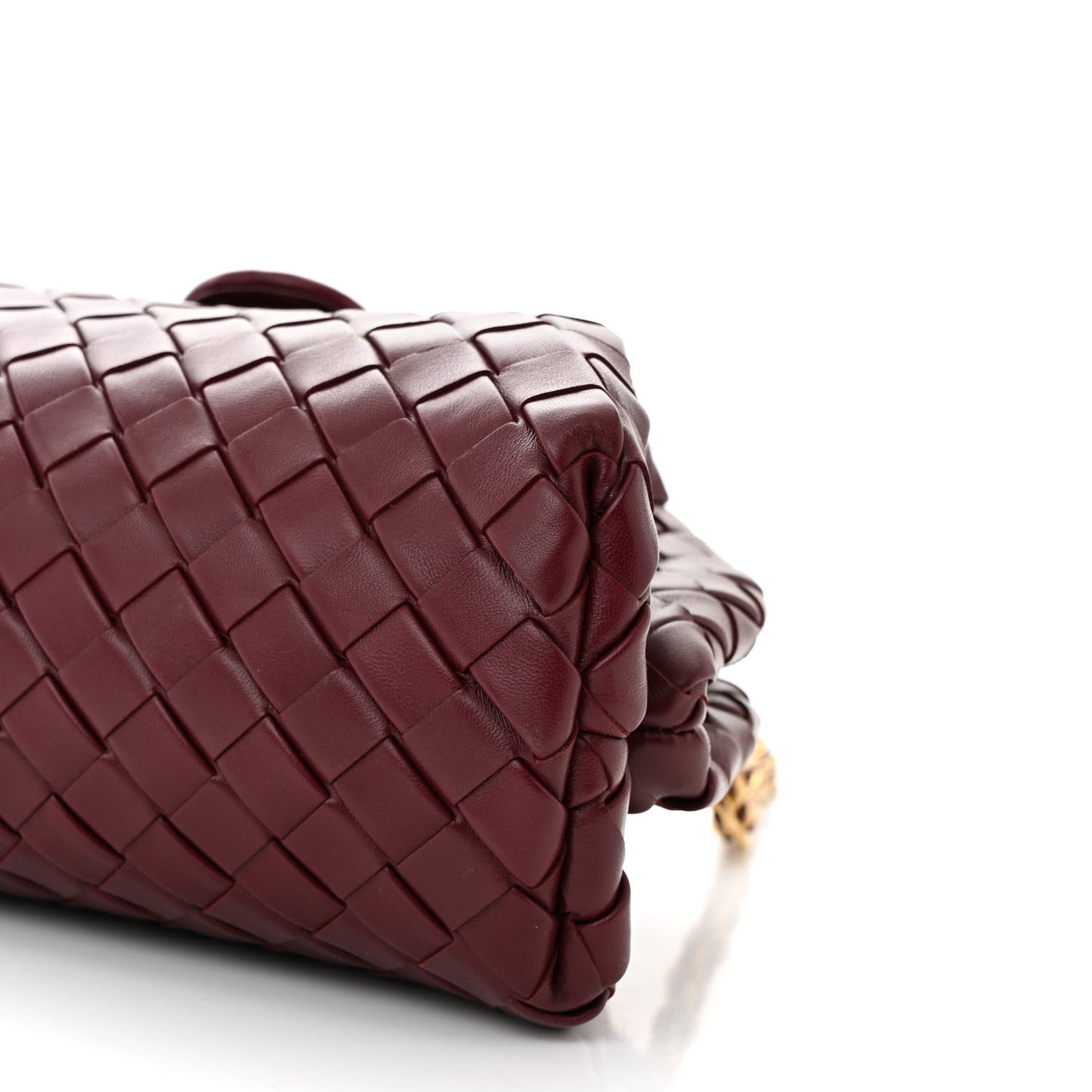 Nappa Intrecciato Teen The Lauren 1980 Clutch With Chain Barolo