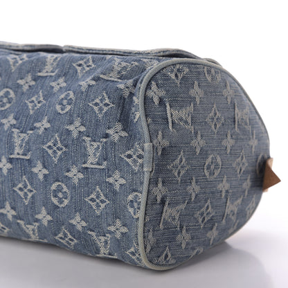 Louis Vuitton Monogram Denim Neo Speedy Blue 7 of 9