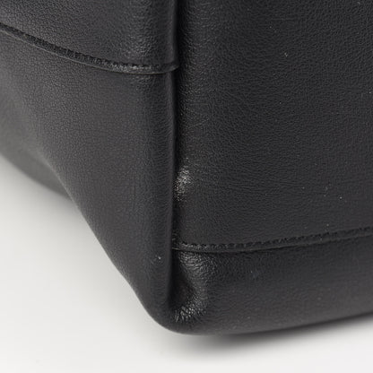 Saint Laurent Calfskin Medium Shopping Tote Black 16 of 17